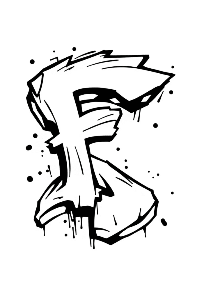 alphabet coloring pages