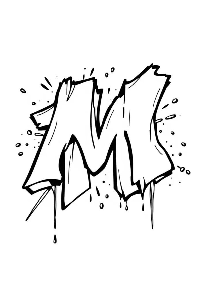 alphabet coloring pages