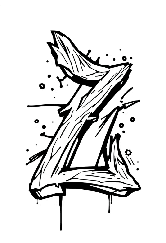 alphabet coloring pages
