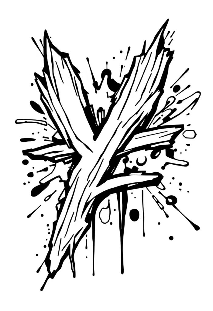 alphabet coloring pages