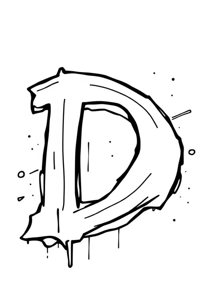 alphabet coloring pages