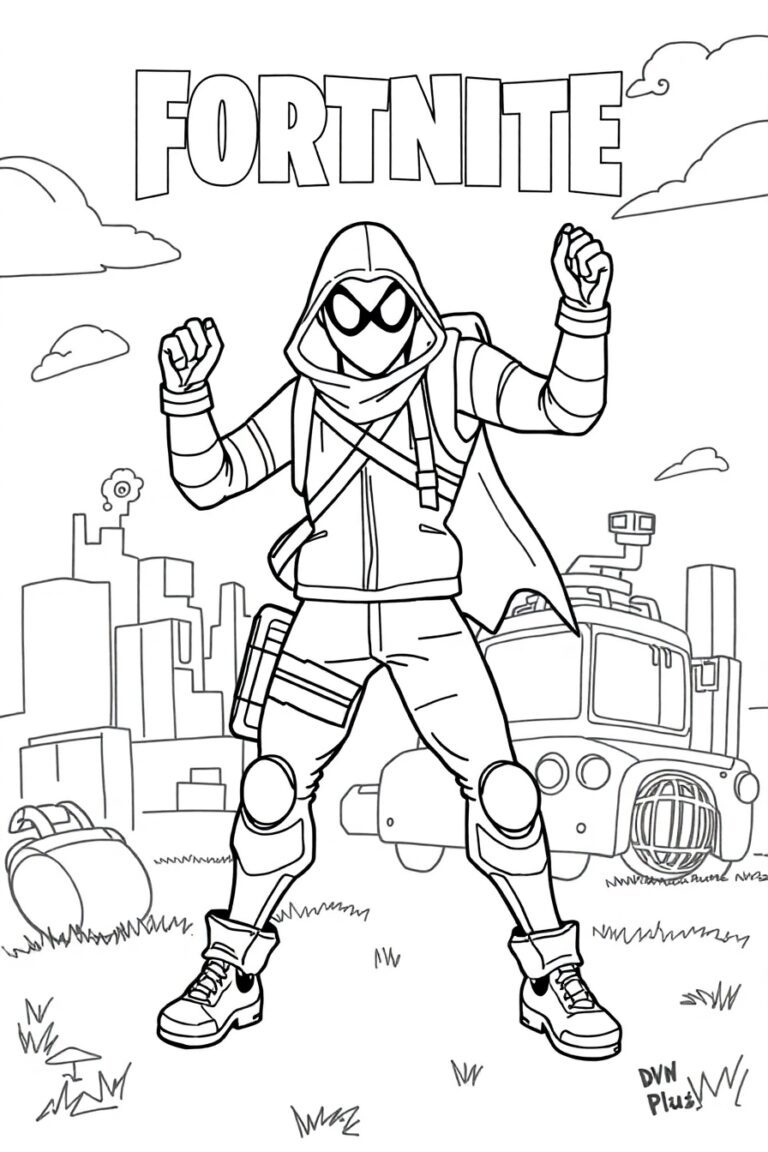 fortnite coloring pages