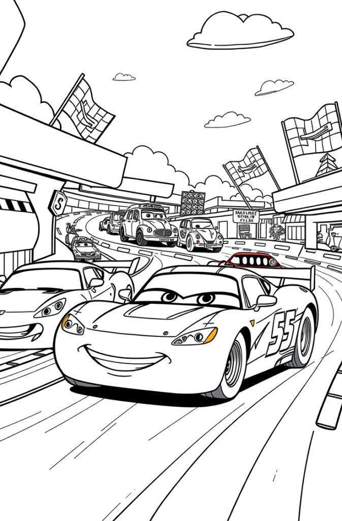 cars coloring pages