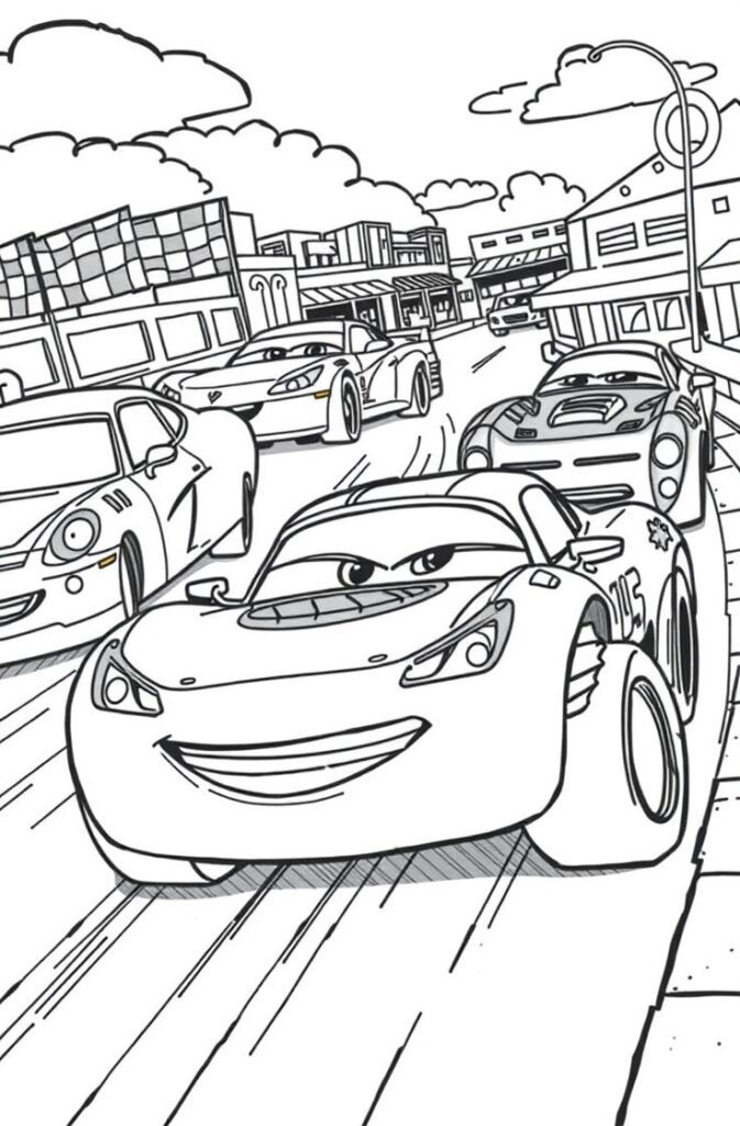 cars coloring pages