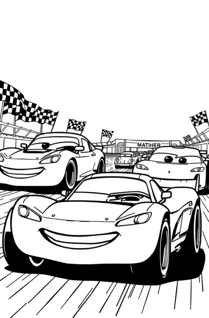 cars coloring pages