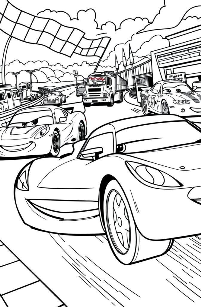 cars coloring pages
