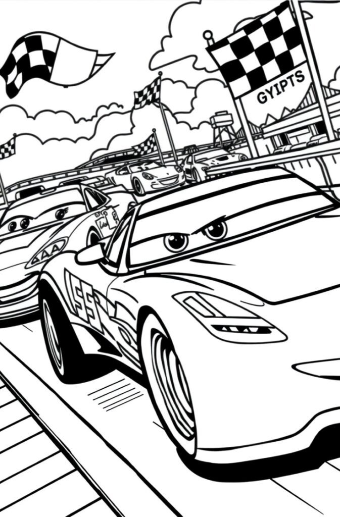 cars coloring pages