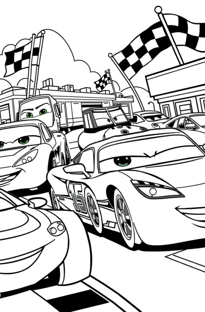 cars coloring pages