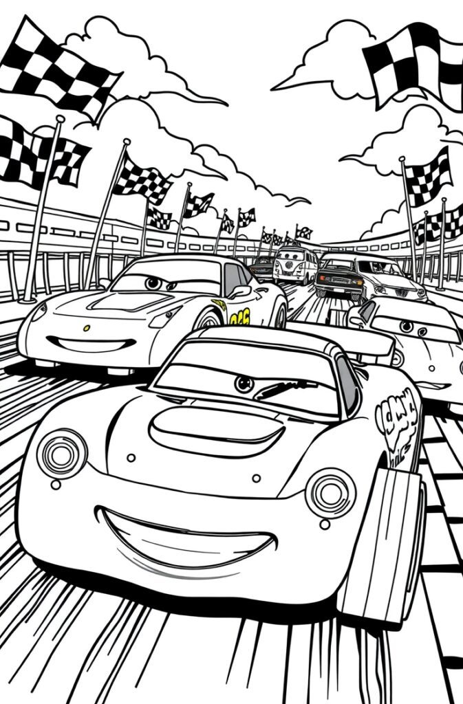 cars coloring pages
