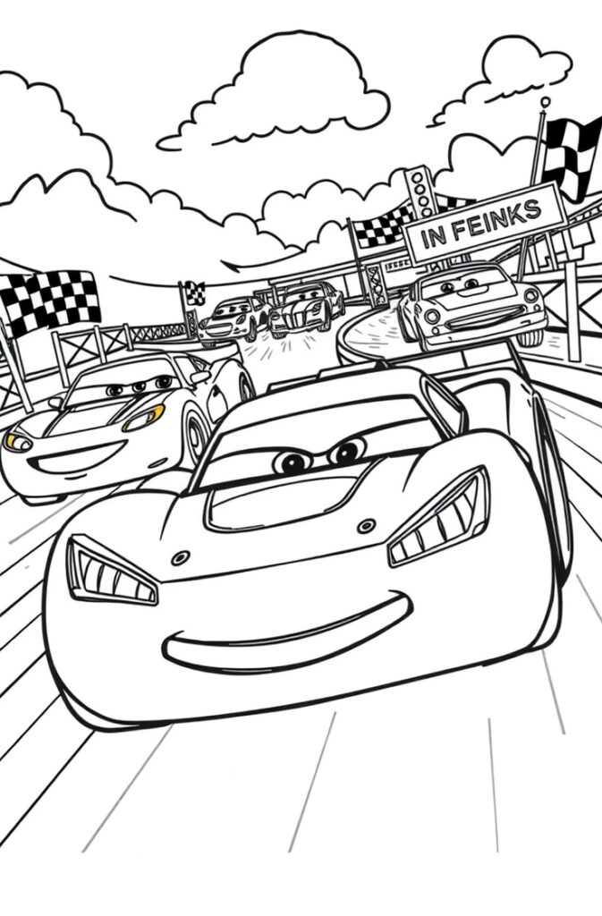 cars coloring pages