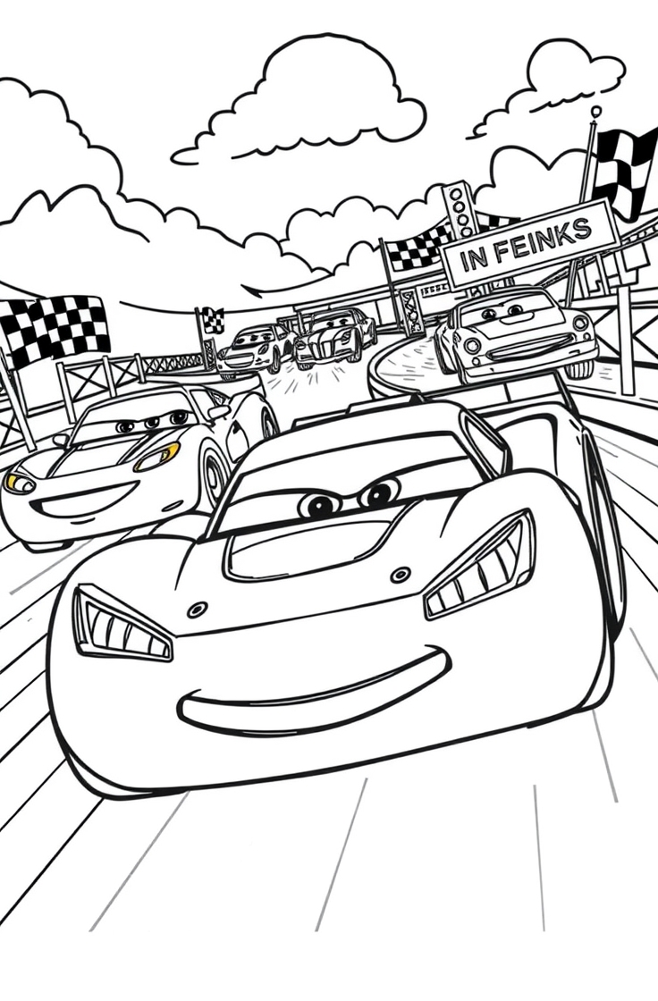cars coloring pages