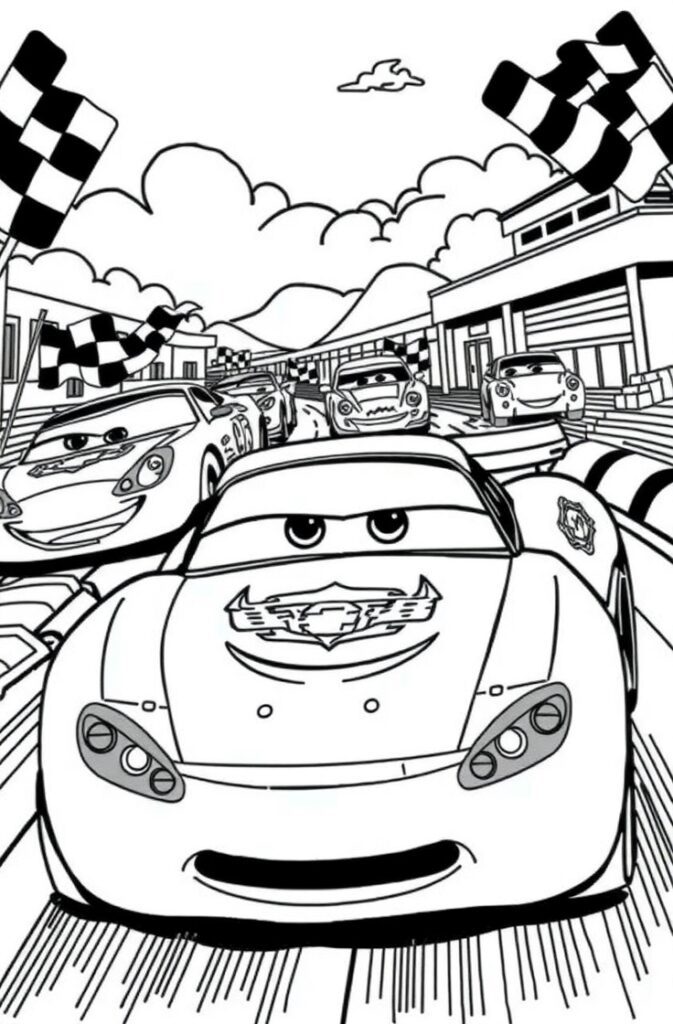 cars coloring pages