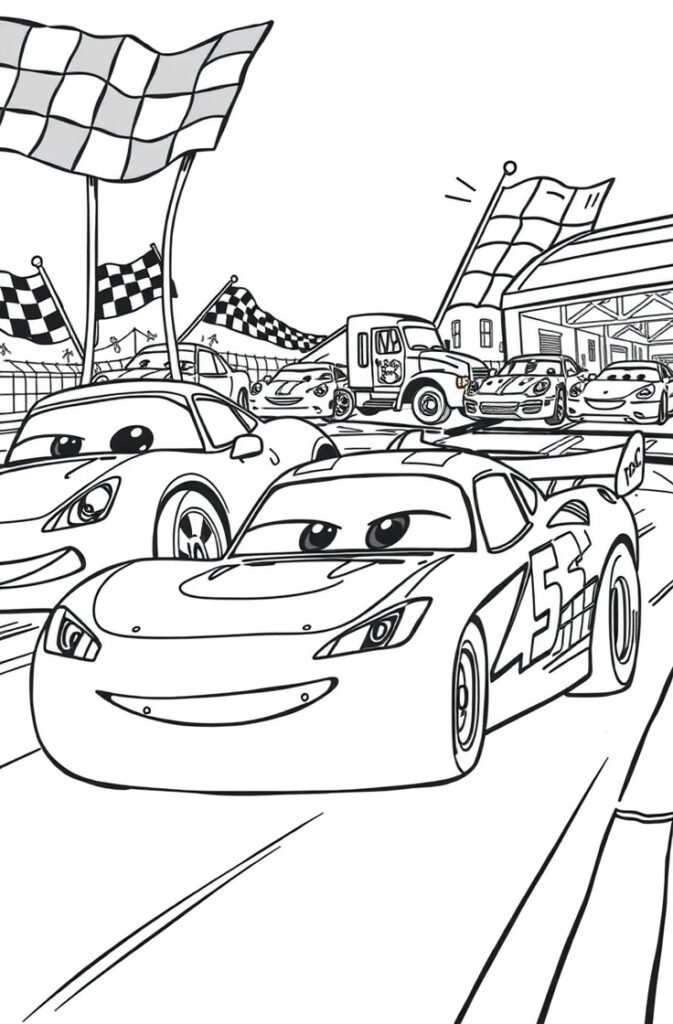 cars coloring pages