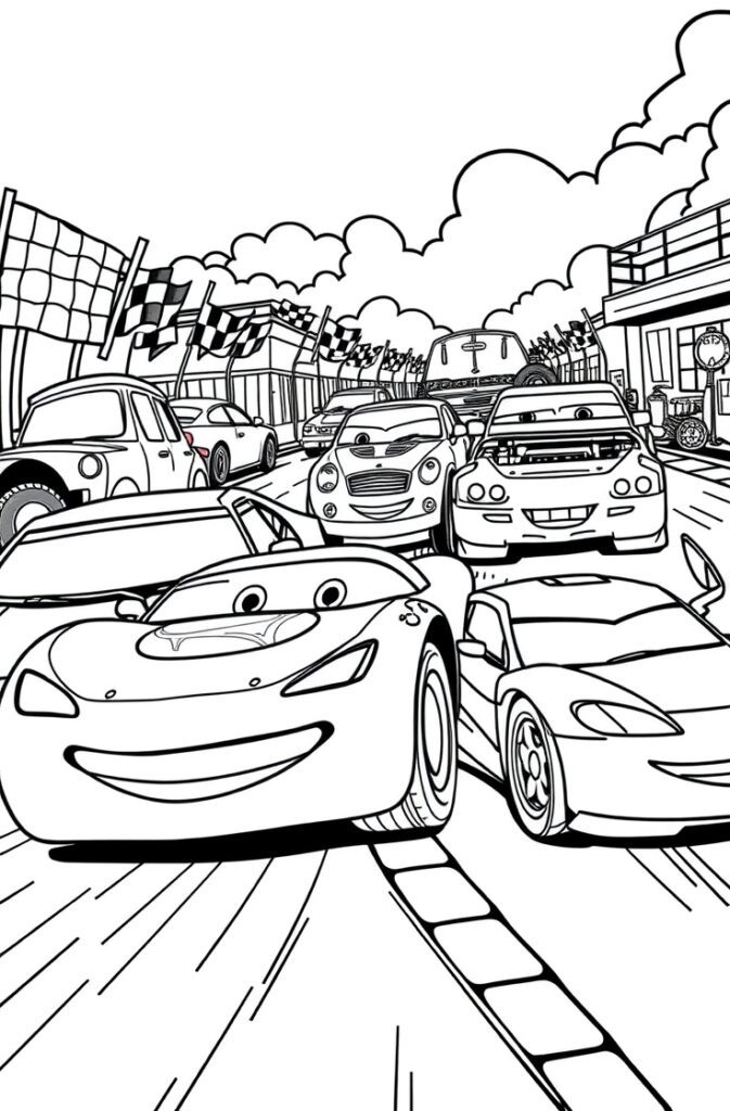 cars coloring pages