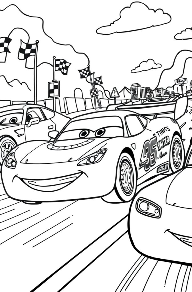 cars coloring pages