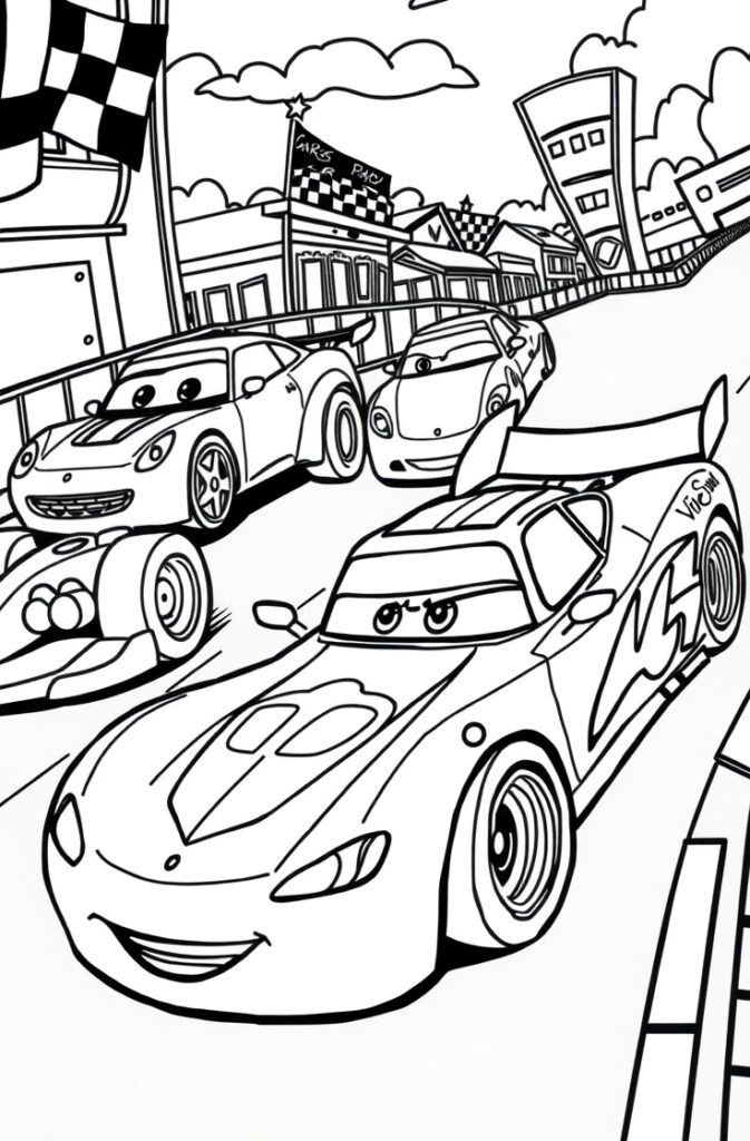 cars coloring pages