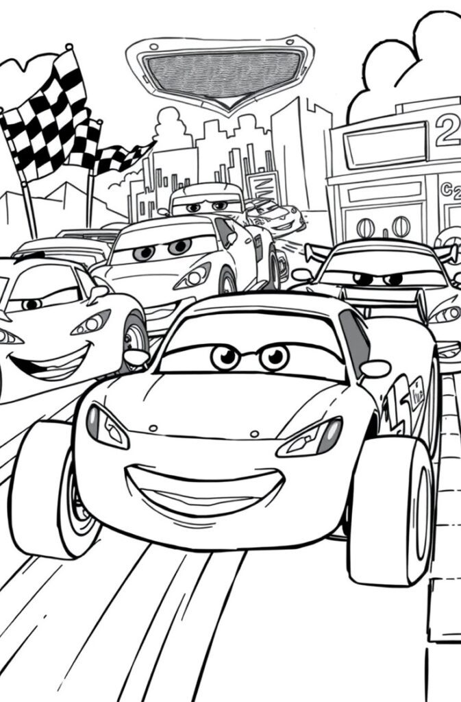 cars coloring pages