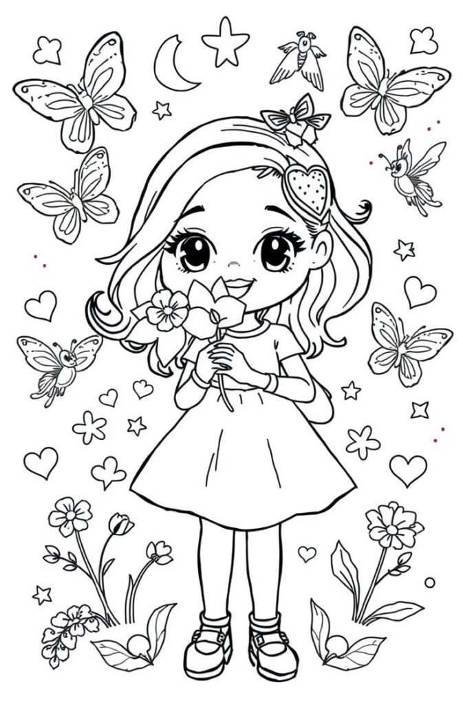 coloring pages for girls