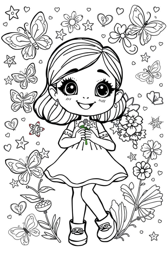 coloring pages for girls