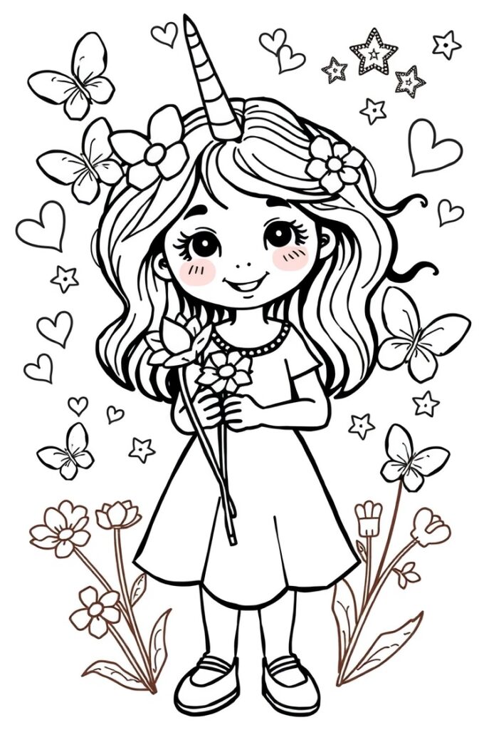 coloring pages for girls