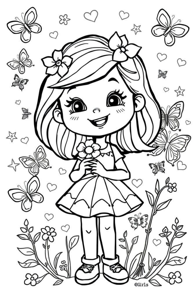 coloring pages for girls