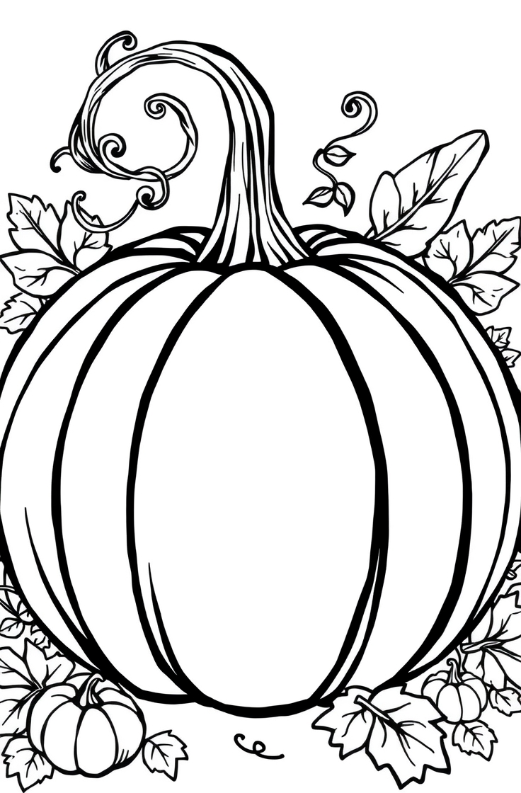 pumpkin coloring pages