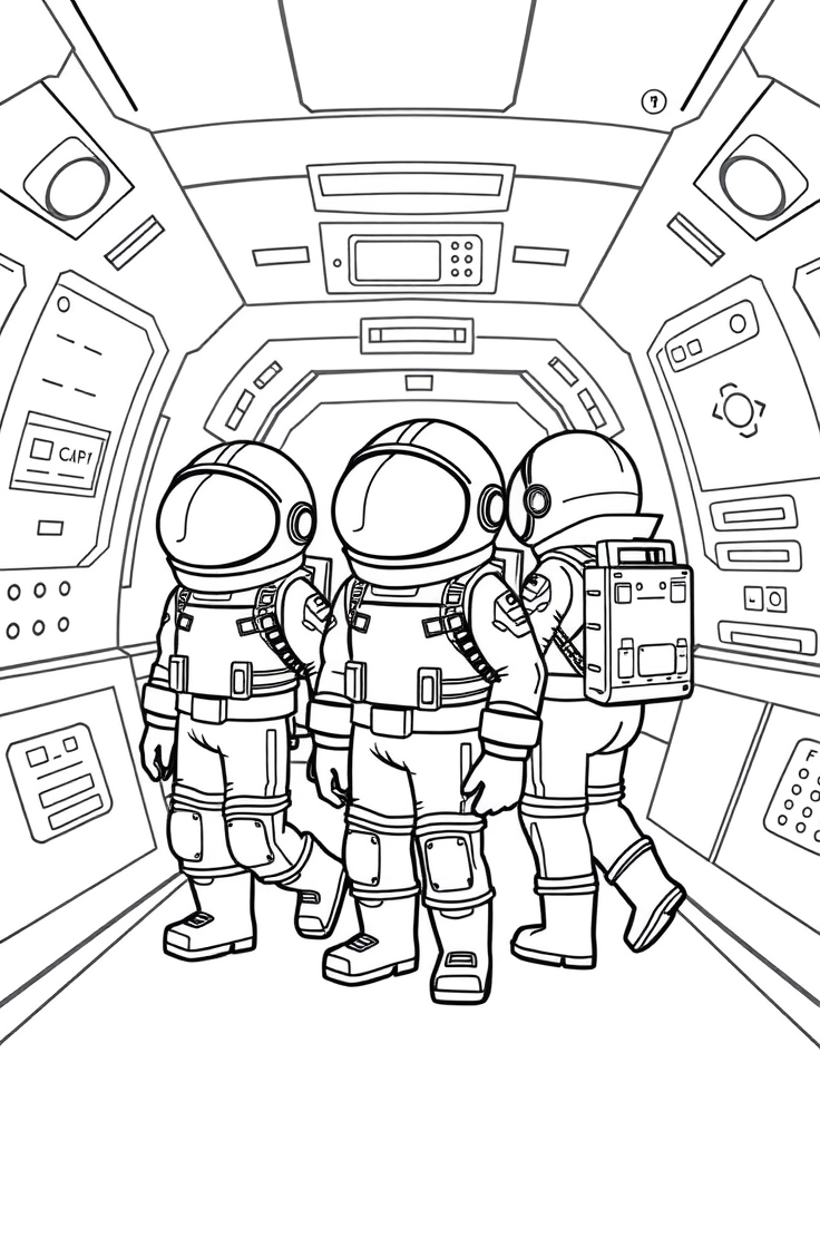 among us coloring pages