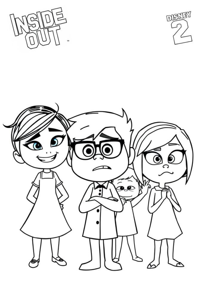 inside out 2 coloring pages