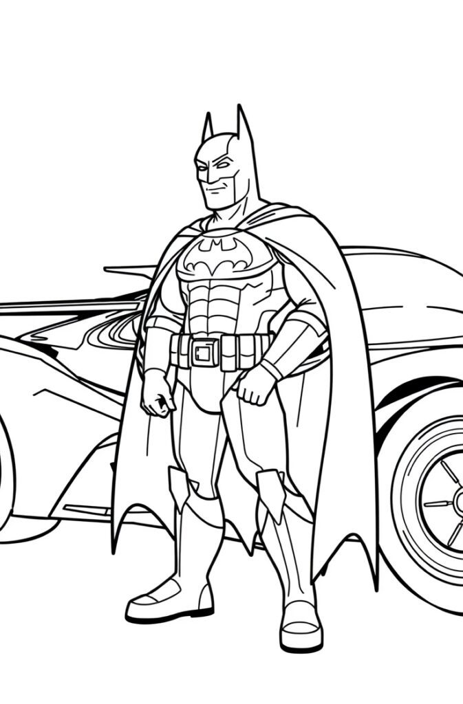 batman coloring pages