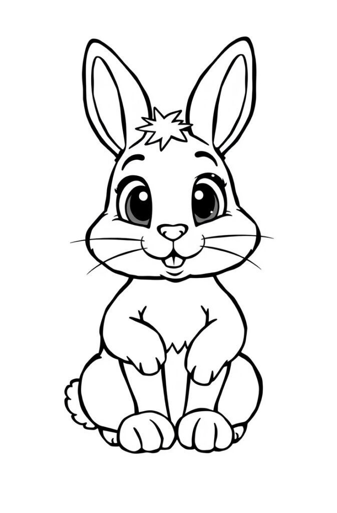 rabbit coloring pages