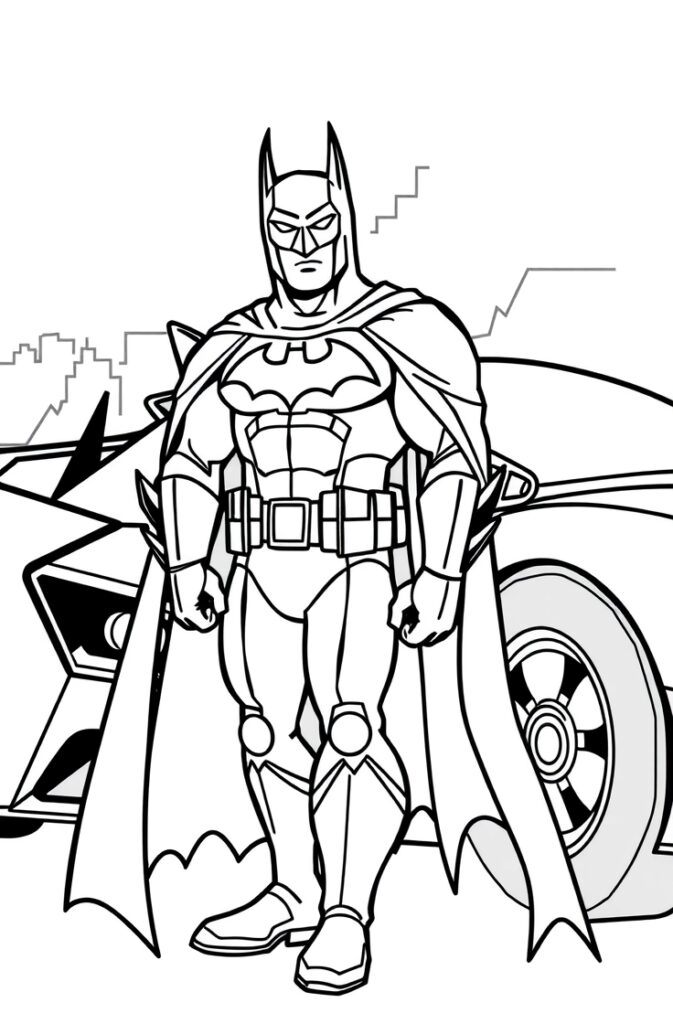 batman coloring pages