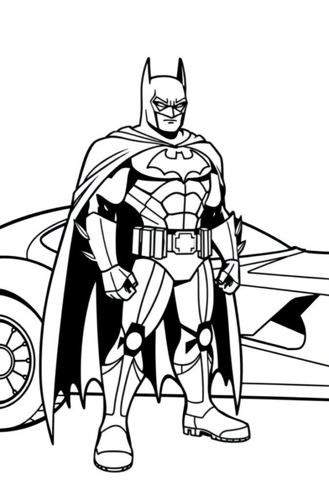 batman coloring pages