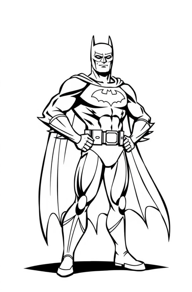 batman coloring pages