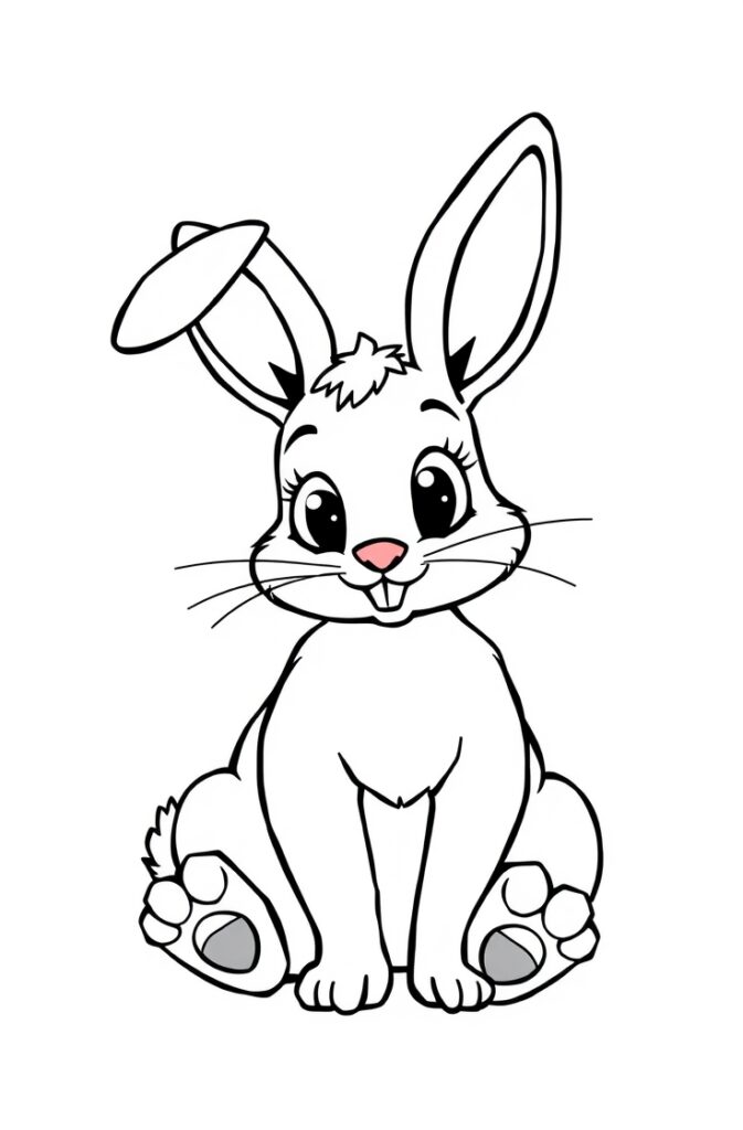 rabbit coloring pages