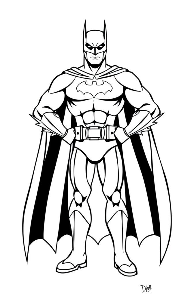 batman coloring pages