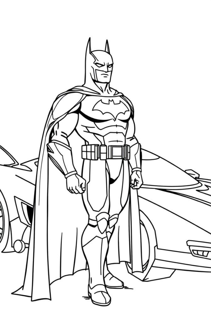 batman coloring pages