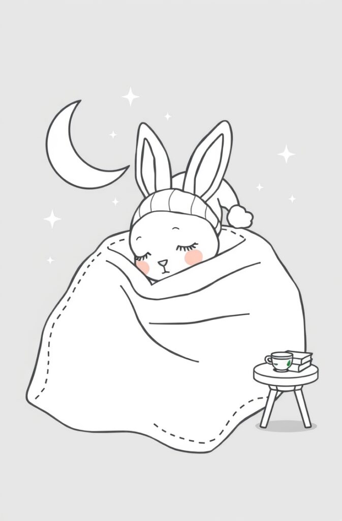bunny coloring pages