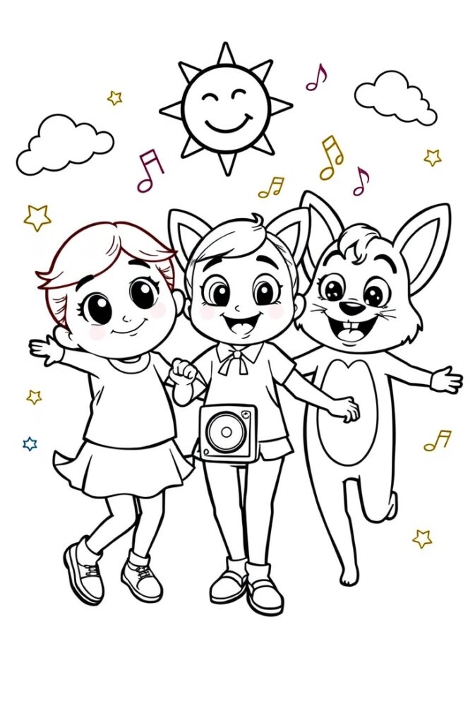 cocomelon coloring pages