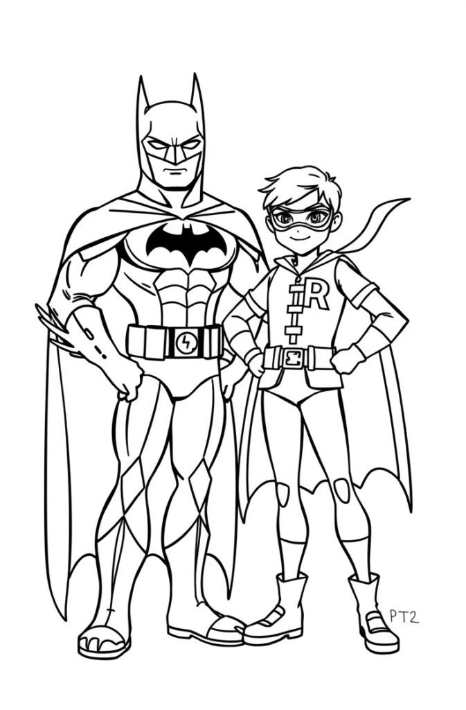 batman coloring pages