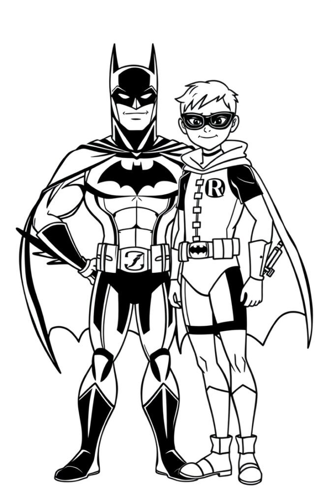 batman coloring pages