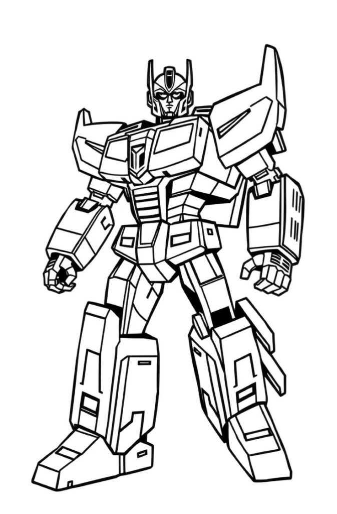 transformers coloring pages