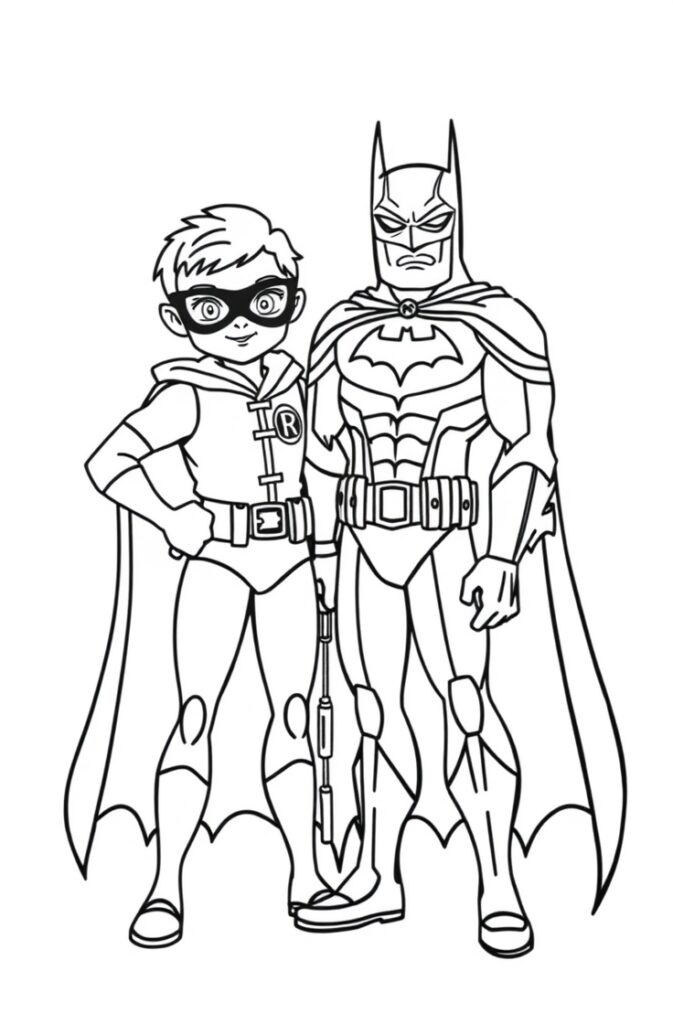 batman coloring pages