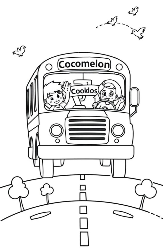 cocomelon coloring pages