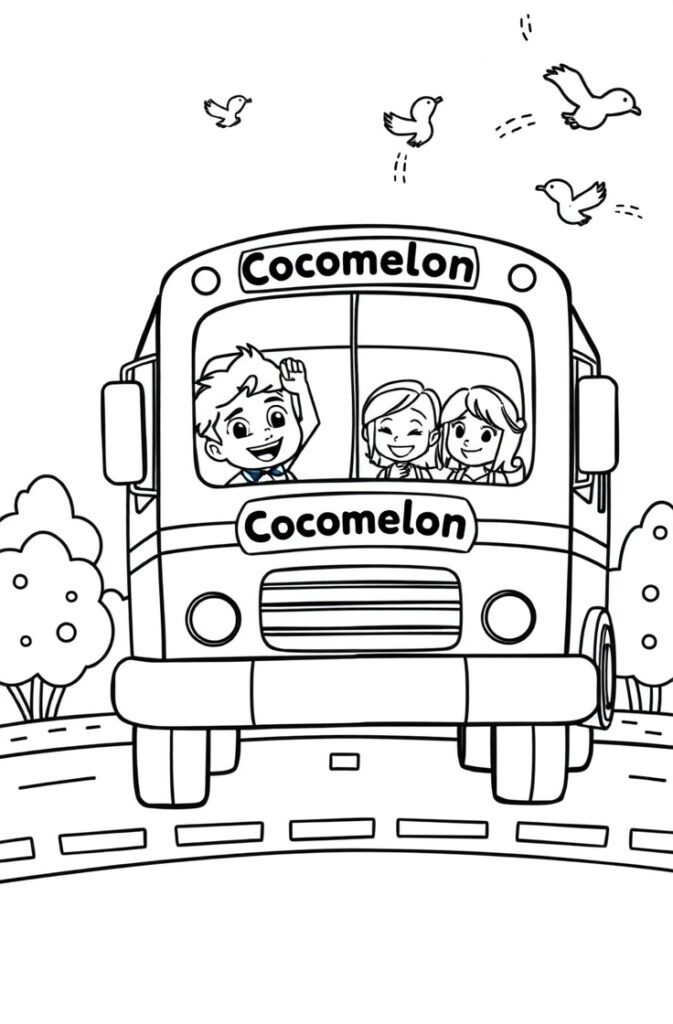 cocomelon coloring pages