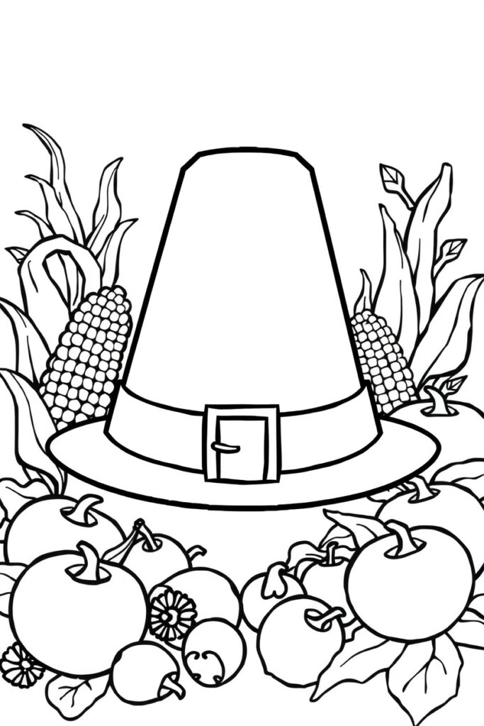 thanksgiving coloring pages (20 pages)​
