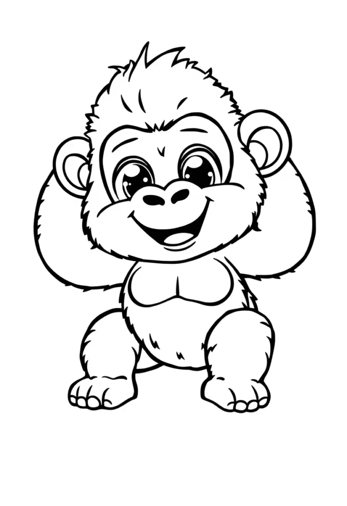 baby animal coloring pages for toddlers
