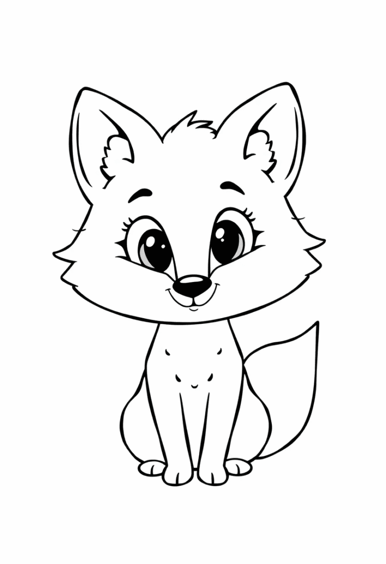 baby animal coloring pages for toddlers