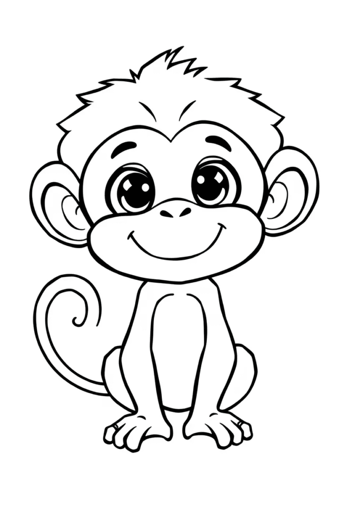 baby animal coloring pages for toddlers