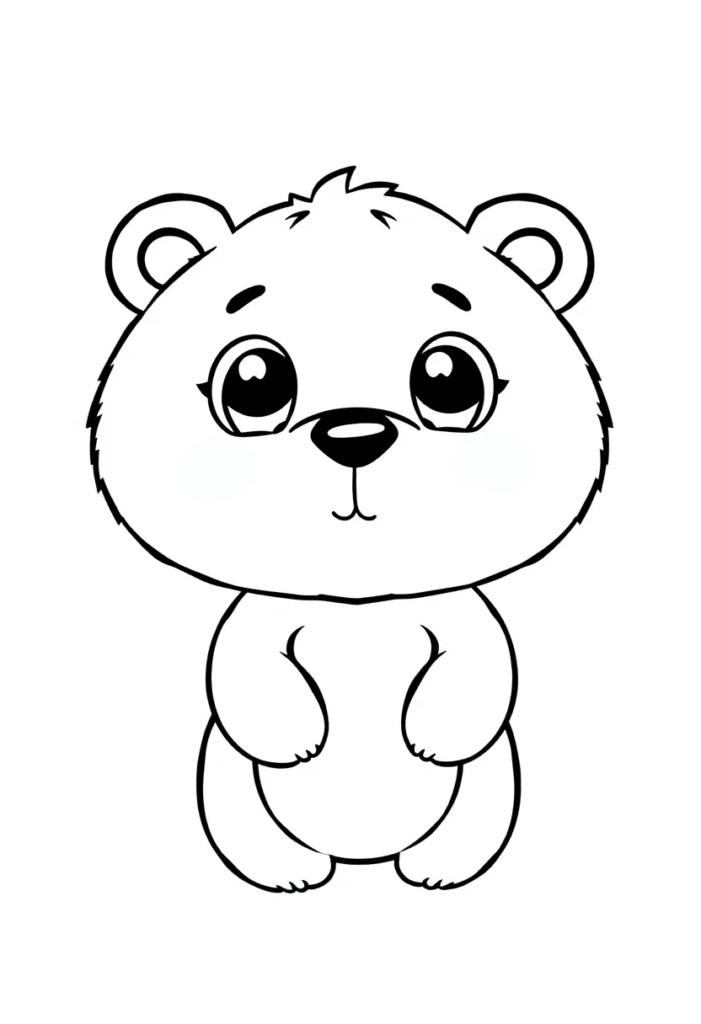 baby animal coloring pages for toddlers