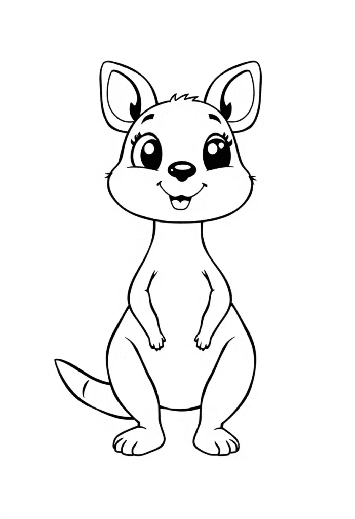 baby animal coloring pages for toddlers